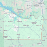 Morgan County AL map